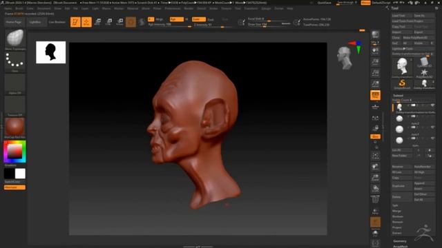 Sculpting DOBBY, GOLLUM and ET - (a 4 minute ZBRUSH TRIAL timelapse) смотреть онлайн