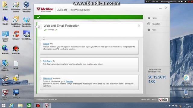 Cum putem opri FIREWALL La antivirusul McAfee LiveSafe – Internet Security by DARIUS смотреть онлайн