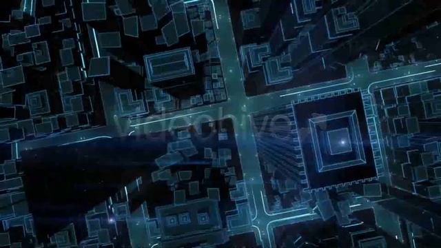 After Effects Template Neon City 3D Promo смотреть онлайн