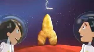 Реклама Kosmostars: Хлопья Космостарс - космическая вкуснятина на завтрак