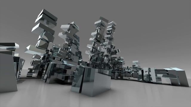 Structure Synth Animations. Ray-Traced in Lightwave 3D смотреть онлайн