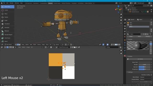 2 SIMPLE Texturing Techniques for Blender 2.8 - Atlas Texturing смотреть онлайн