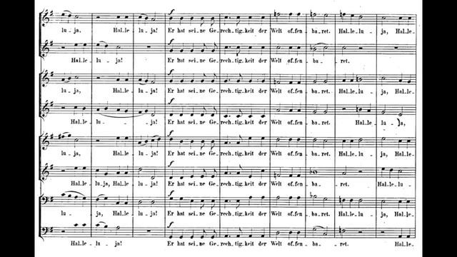 Mendelssohn - 6 Motets, Op. 79, 1. Weihnachten
