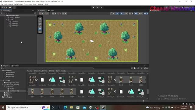 Cara Membuat Game di Unity #2 Character смотреть онлайн