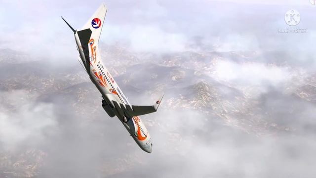China Eastern Airlines Flight 5735 - Crash Animation 2