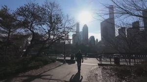 🗽 Нью-Йорк - прогулка по солнечному центральному парку (2025)