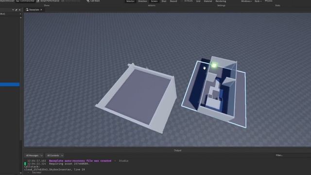 игра за час! | ROBLOX STUDIO смотреть онлайн