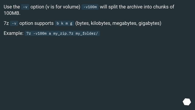 How to create multipart 7zip file in Linux? смотреть онлайн