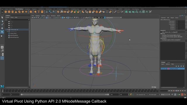 Virtual Pivot(Movable Pivot, Animatable Pivot) in 3ds Max, Maya смотреть онлайн