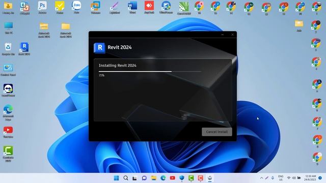 Cài đặt Revit 2024 trên Win 11 | Install revit 2024 windows 11 смотреть онлайн