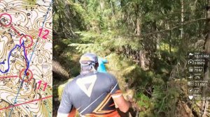 Спортивное ориентирование (headcam orienteering) - Камни Карельского Перешейка 2024, день 1 - 17.06