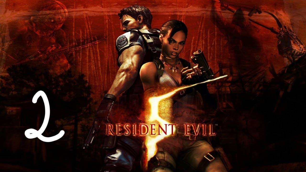 Прохождение Resident Evil 5 #2 (Площадь собраний) coop ft. VANESSA