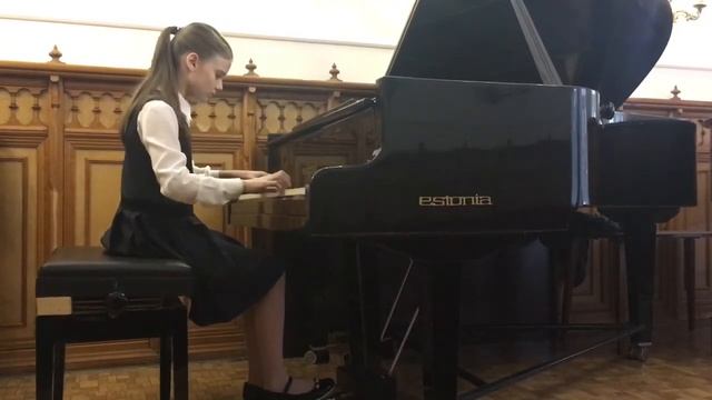 Черни Этюд ор.299 N5 До мажор смотреть онлайн