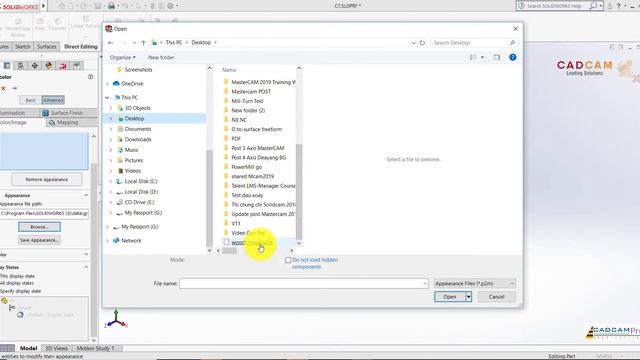 Solidworks Tutorial #52 | Creating Custom Appearance Files 3D Solidworks смотреть онлайн