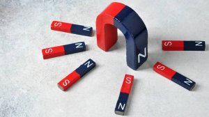 Перемагничивание магнита, переполюсовка, разрезание магнита, трёхполюсный магнит.