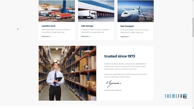 TransPro - Transport and Trucking Logistics Joomla Template Ro смотреть онлайн