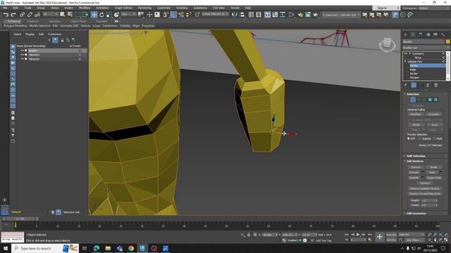 3Ds Max 2024 - Character Modelling - Base Mesh - Part 03 смотреть онлайн