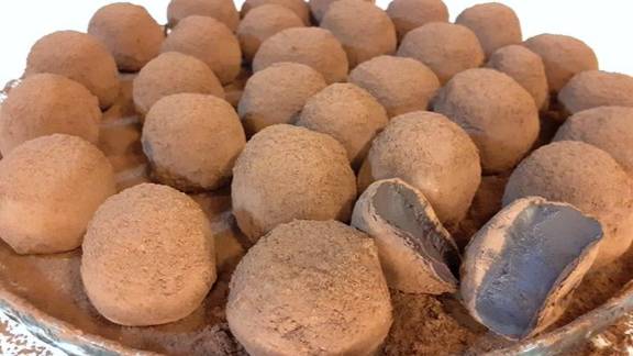 Шоколадные Трюфели. Французский рецепт шоколадных конфет. смотреть онлайн