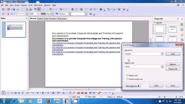 Class 4 Open Office Impress 1 - Learn computers - Computer Education Online & Free (In English) смотреть онлайн