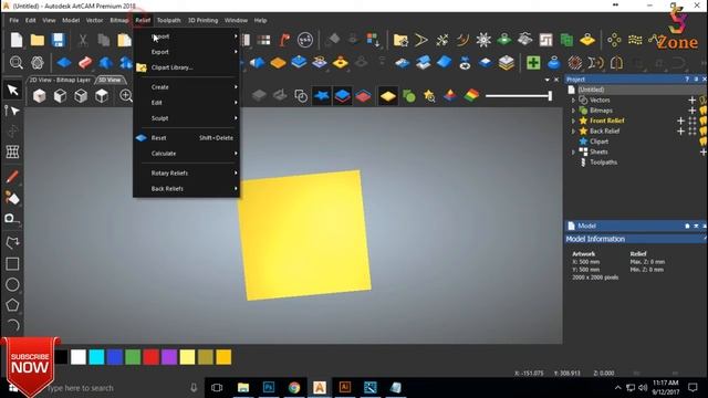 How to import 3D model in Artcam ? смотреть онлайн