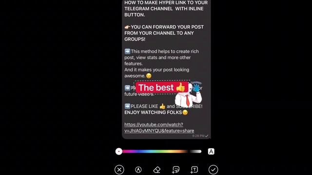 How to add animated stickers in telegram post. смотреть онлайн
