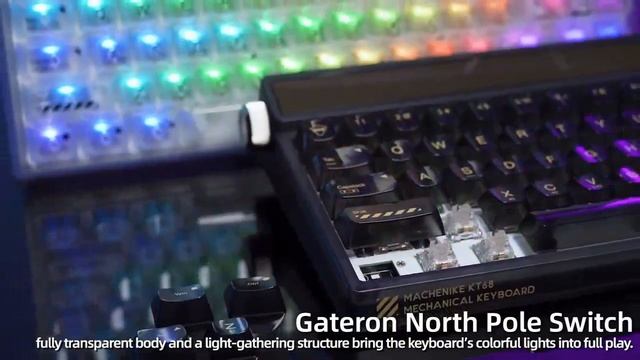 KT68 Pro – Ultra-quiet Mechanical Keyboard For Typing & Game смотреть онлайн