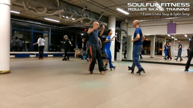 Front Cross Step and Split Stop смотреть онлайн
