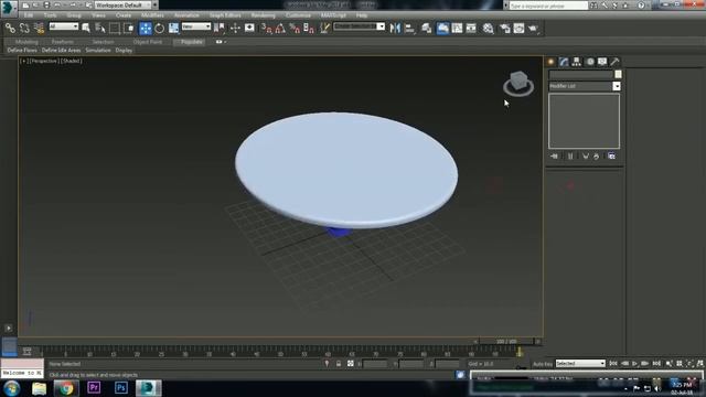 3ds max -Table Cloth Simulation смотреть онлайн