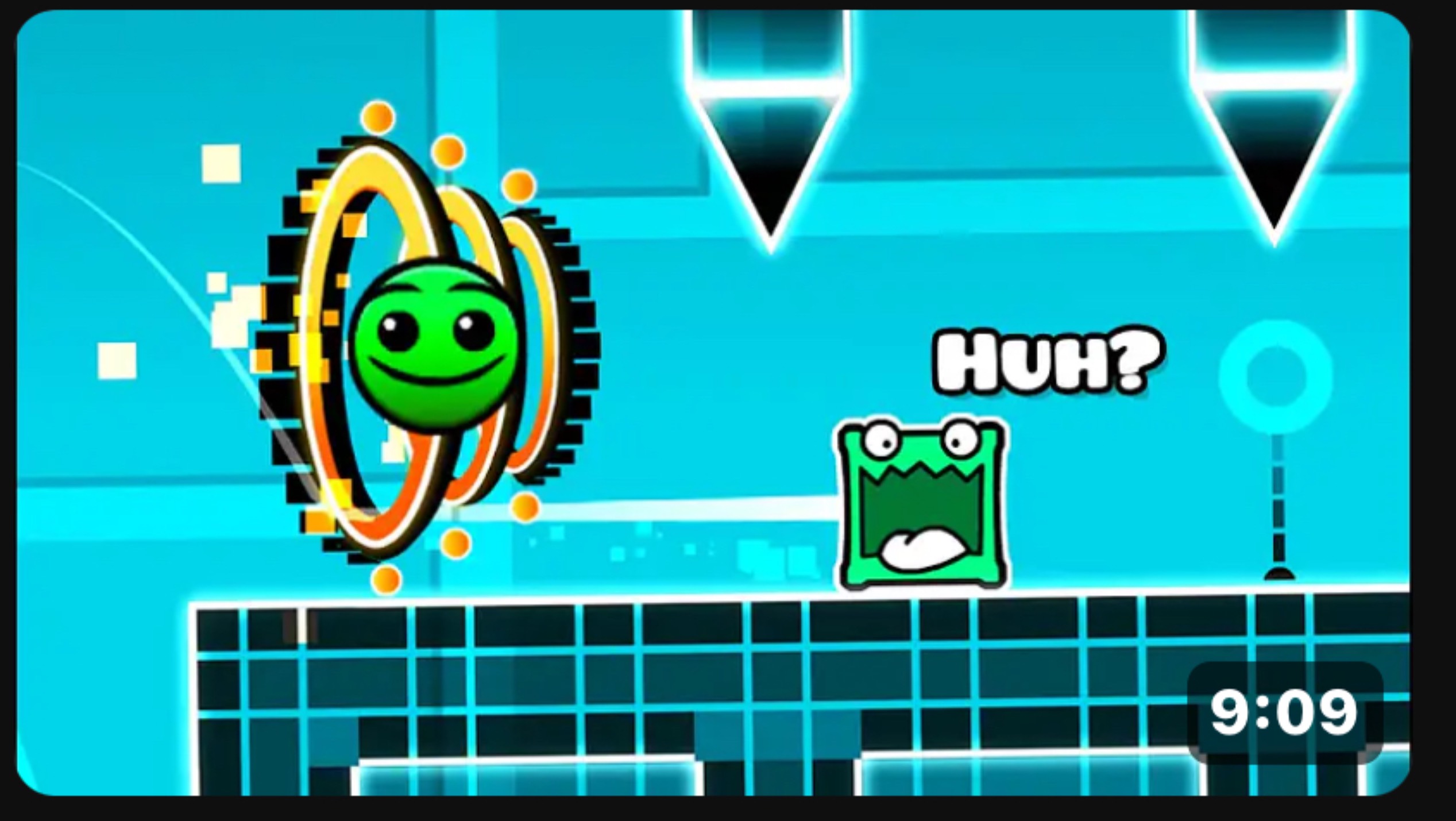 Time Huh / geometry dash 2.2 thank 60 subs and 10000 see смотреть онлайн