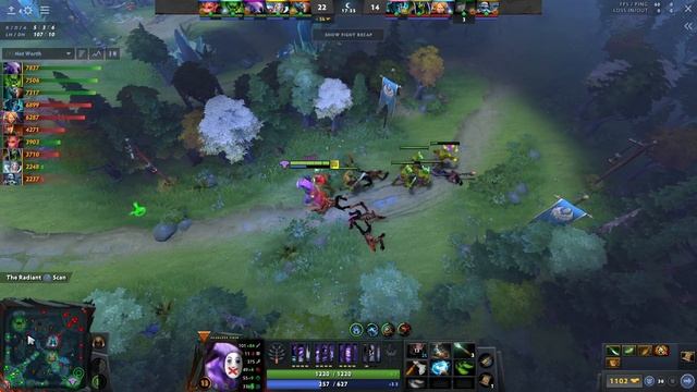 EG.ARTEEZY FACELESS VOID WITH MJOLNIR-SKADI - DOTA 2 7.30E GAMEPLAY смотреть онлайн