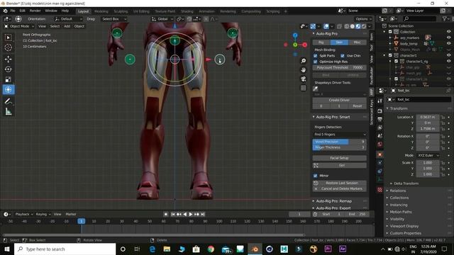 How to rig Iron man suit in blender | Auto rig pro add-on ! смотреть онлайн