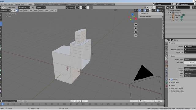 09. 3DSMax 2018 to Blender 2.82 [2020] - Basic poly modelling смотреть онлайн