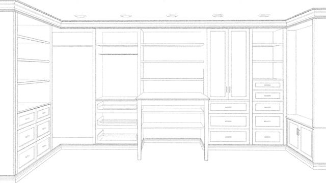 Sketch Scene of Omnova Solutions Closet смотреть онлайн