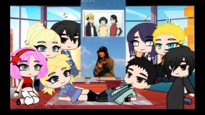 🌸{Реакция родителей Боруто и родителей друзей на Боруто}🌸~{Есть стекло}~{БоруСара}~