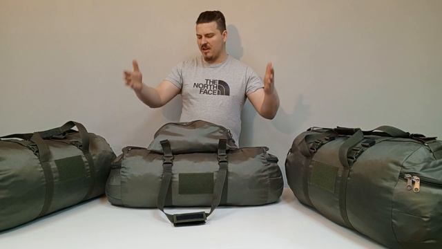 Обзор на Сумки - Баулы "СЛОН - М" 70, 95 и 120 литров в цвете олива от компании Цех Рюкзаков. смотреть онлайн