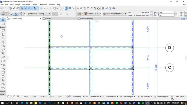 ArchiCAD Tutorial For Beginner S4 || M Structure смотреть онлайн