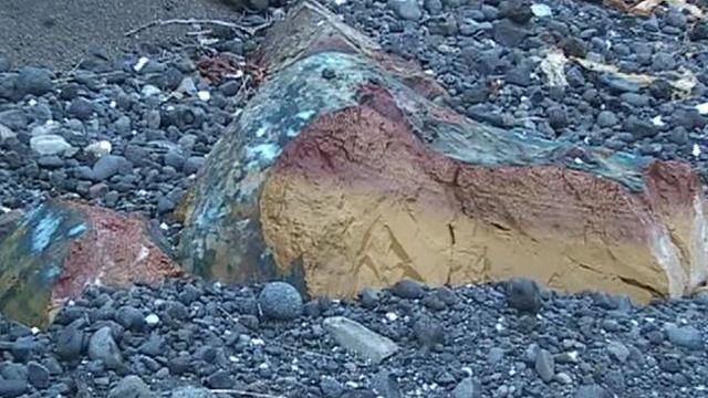 Остров Танфильева. камни