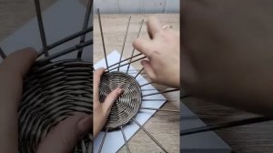 Бесплатный мастер-класс по плетению тарелочки из бумажных трубочек