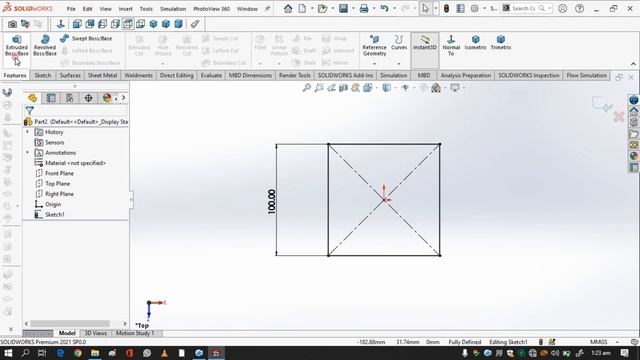 Practice of Extruded Cut in Solidworks. #dassaultsystemes #design #solidworks смотреть онлайн