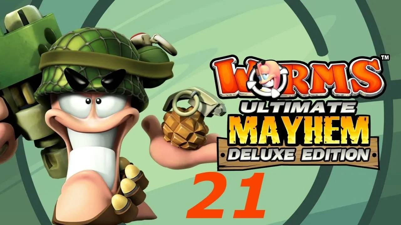 Прохождение Worms: Ultimate Mayhem #21 (Каньон Судьбы)