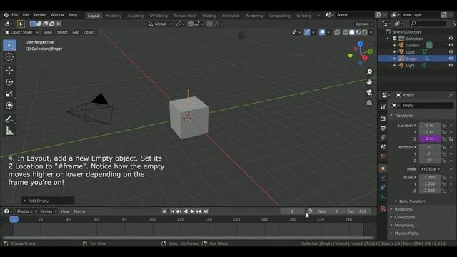 Doubling Frames in the Compositor [ Blender Tutorial ] смотреть онлайн