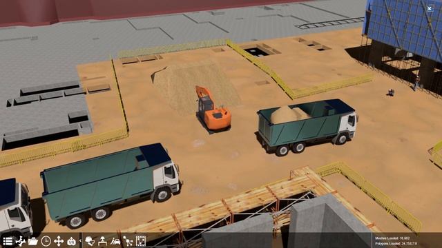 Fuzor Site Logistic Planning смотреть онлайн