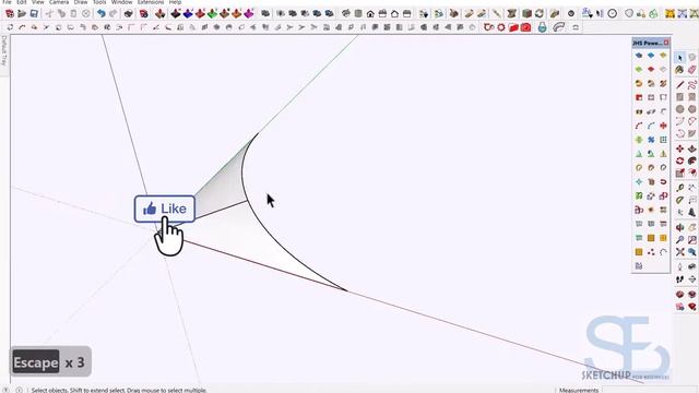Sketchup Modeling a 3D Wall Panel Design 01. смотреть онлайн