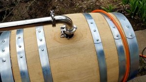 Подготовка дубовой бочки от А до Я!!! Ускоренное сезонирование...