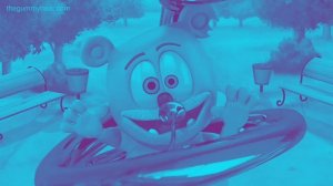 BLUE & PURPLE & CHIPMUNK & BACKWARDS Gummibär REQYEST VIDOE Mandarin HD Gummu Bear Song