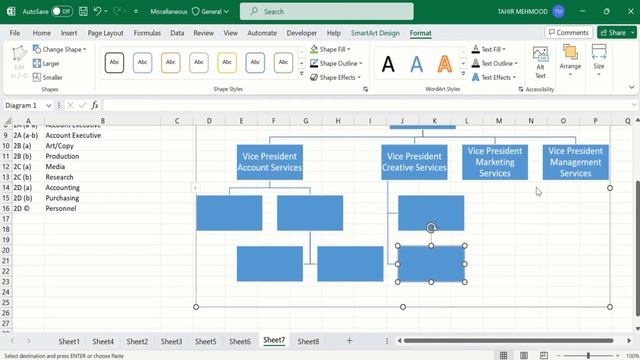 Creating Organization Charts in Excel | How to Make an Organizational Chart in Excel - Tutorial смотреть онлайн
