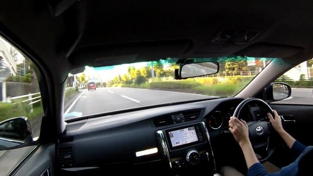 DRIVE MOVIE マークXで市街地をドライブ смотреть онлайн
