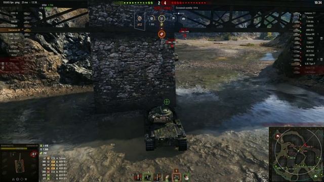 Caernarvon Action X - ОБЗОР ТАНКА! World of Tanks! смотреть онлайн