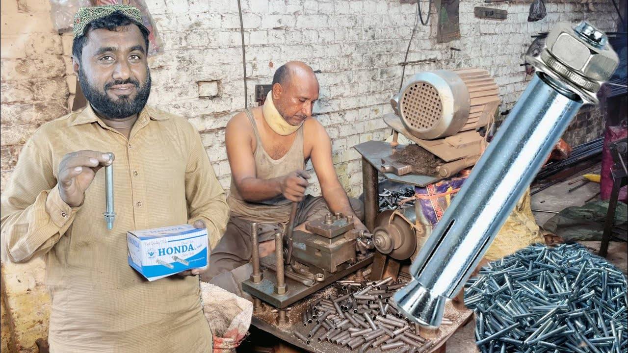 Как изготавливаются расширительные и анкерные болты | Экскурсия по заводу смотреть онлайн