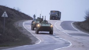 Российские войска в Крыму, февраль 2014 г.